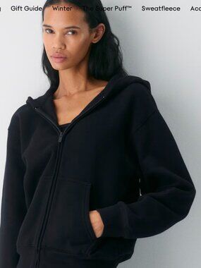 Aritzia Zip Hoodie